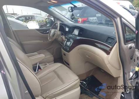 2013 Nissan Quest Sl из США, поврежденный, VIN JN8AE2KP8D9066166